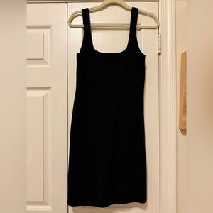 J. Crew Black Knit Mini Dress